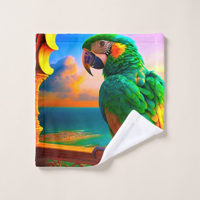 Parrot  wash cloth (Wash Cloth)