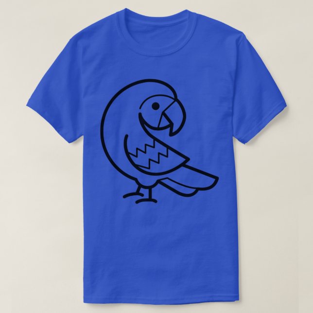 Parrot Watching You 39 T-Shirt (Design Front)