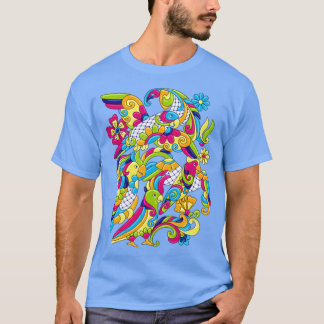 Parrot watching you 9 T-Shirt