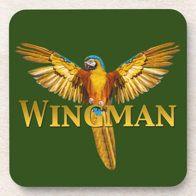 Parrot Wingman Coaster (Front)