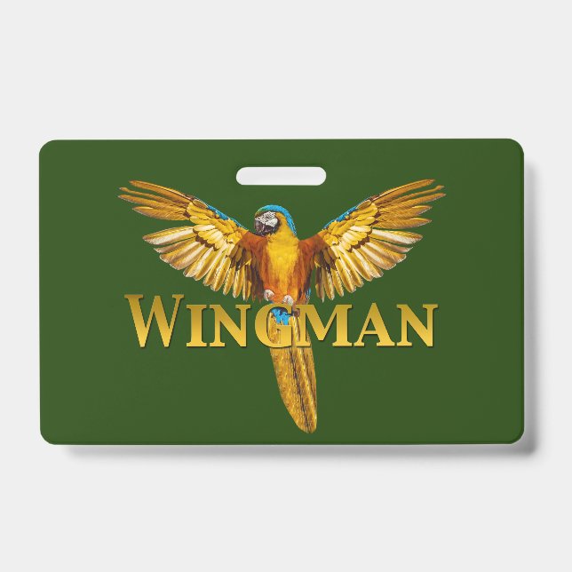 Parrot Wingman ID Badge (Front)