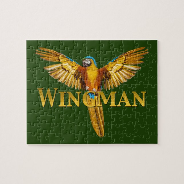 Parrot Wingman Jigsaw Puzzle (Horizontal)