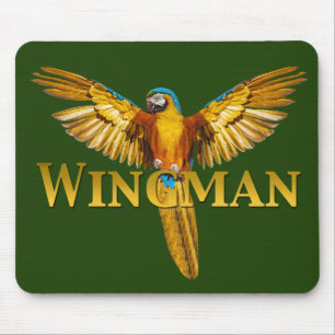 Parrot Wingman Mouse Pad