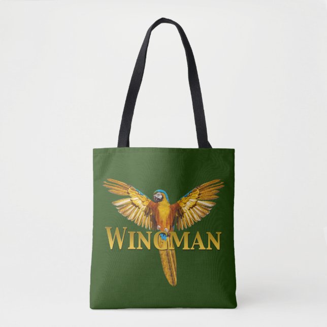 Parrot Wingman Tote Bag (Front)