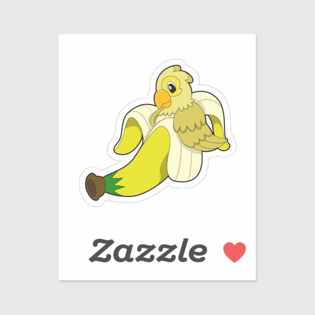 Parrot with Banana (Sheet)