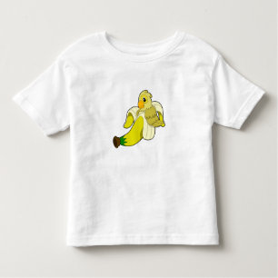 Parrot with Banana Toddler T-Shirt