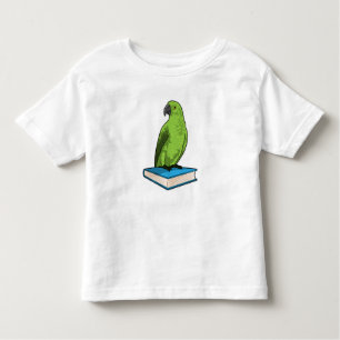 Parrot with Book Toddler T-Shirt