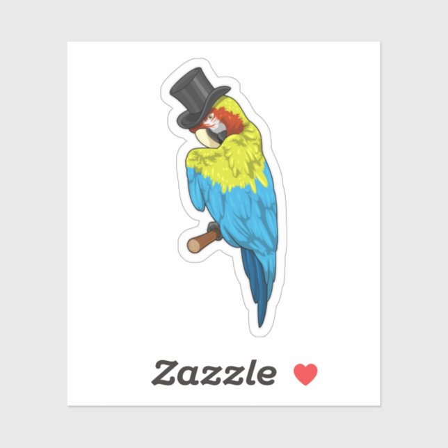 Parrot with Cylinder (Sheet)