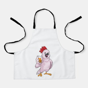 Parrot with Juice Apron