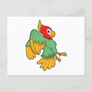 Parrot with red Head Postcard