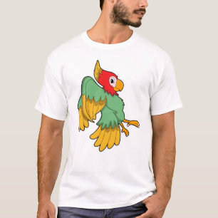 Parrot with red Head T-Shirt
