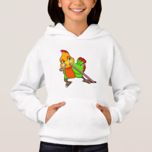 Parrot with Worm