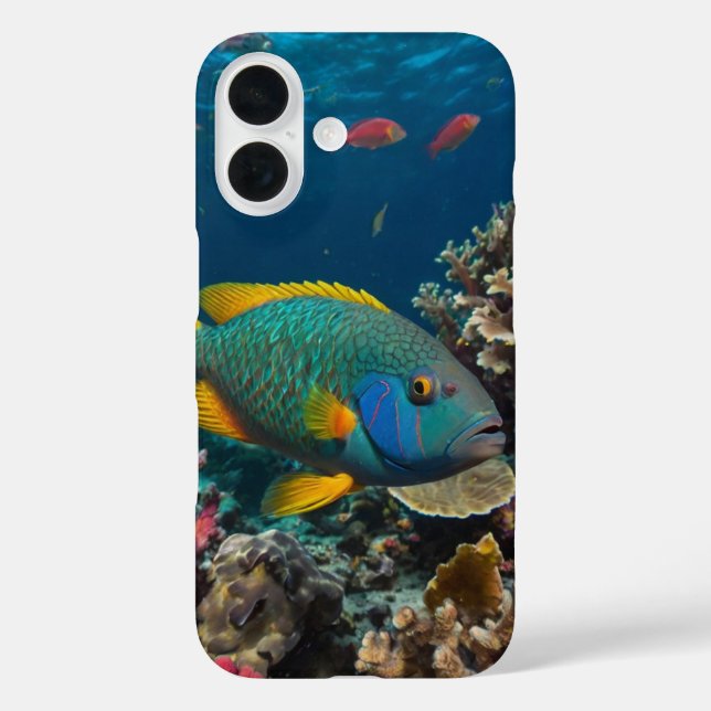 Parrotfish Paradise Case-Mate iPhone Case (Back)