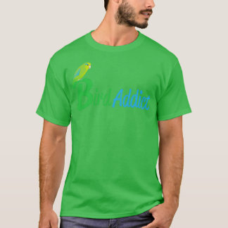 Parrotlet Bird Addict Color T-Shirt