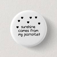Parrotlet, Parrot button, bird button