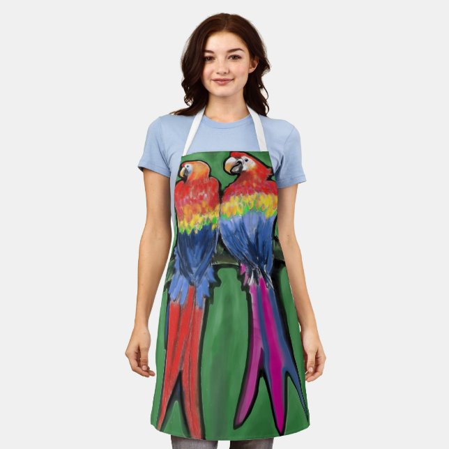Parrots Apron (Worn)