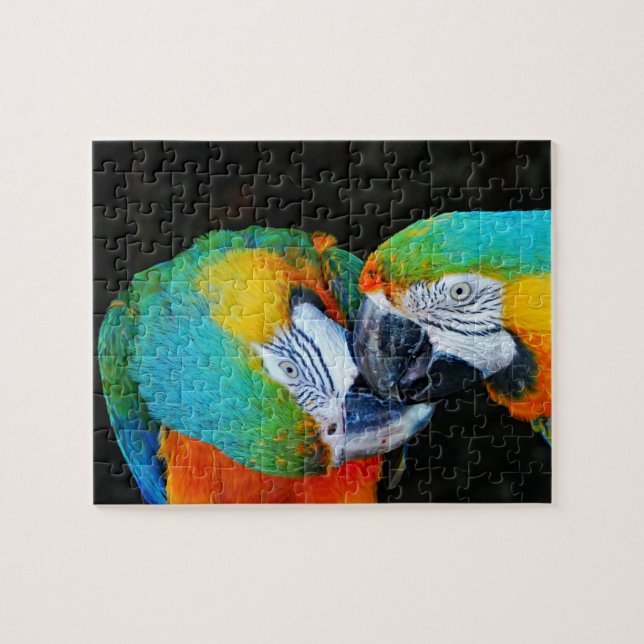 Parrots - Best friends Jigsaw Puzzle (Horizontal)