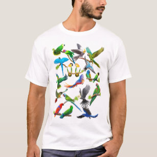 Parrots Galore T-Shirt