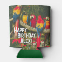 Parrots Happy Birthday