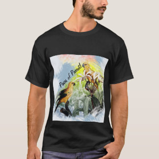 Parrots in Man's T shirt