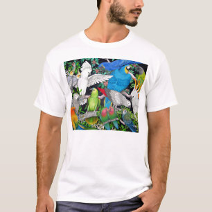 Parrots of the World T Shirt