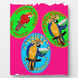 PARROTS PLAQUE