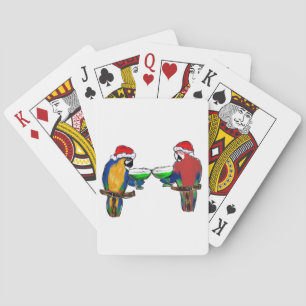 PARROTS PLAYING CARDS