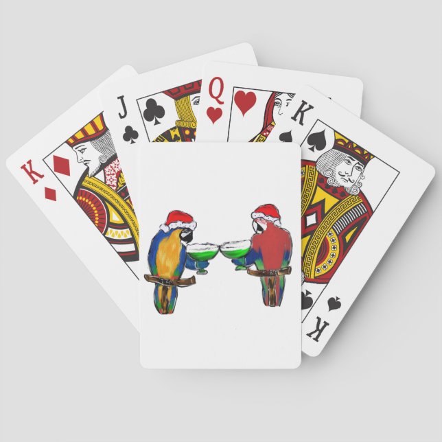 PARROTS PLAYING CARDS (Back)