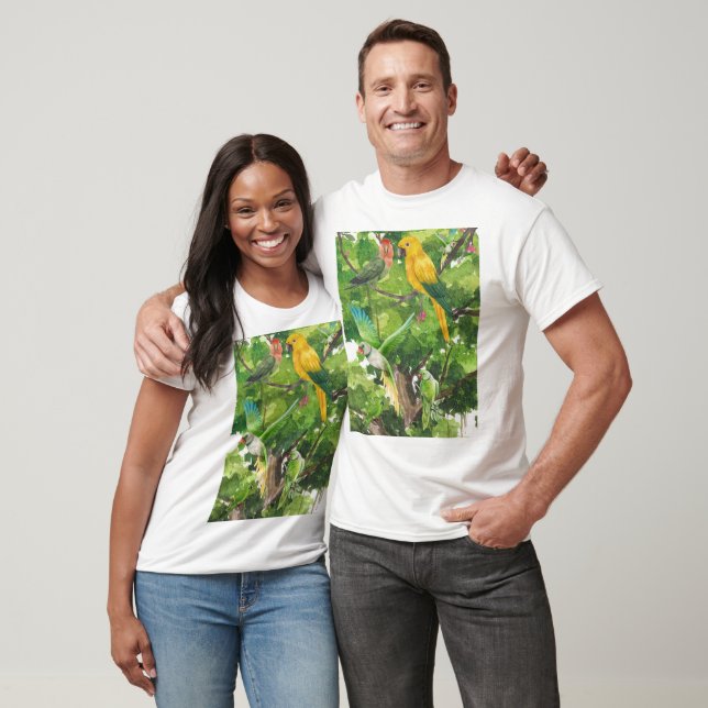 parrots,  T-Shirt (Unisex)