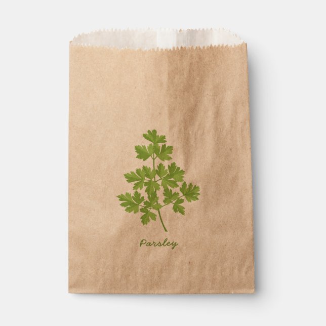 Parsley Favour Bag (Front)