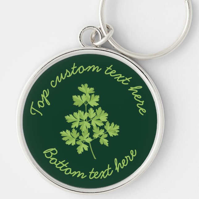 Parsley Key Ring (Front)