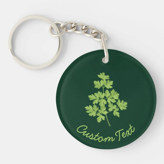 Parsley Keychain (Front)