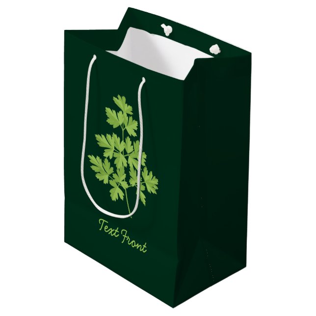Parsley Medium Gift Bag (Front Angled)