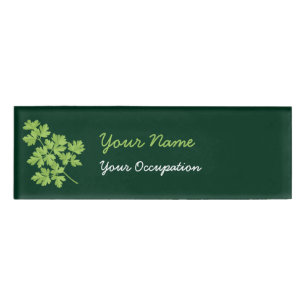 Parsley Name Tag