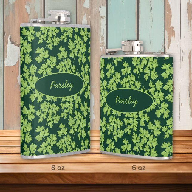 Parsley Pattern Hip Flask (Creator Uploaded)
