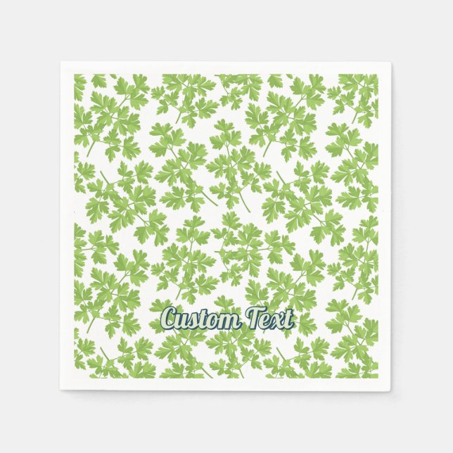 Parsley Pattern Napkin (Front)