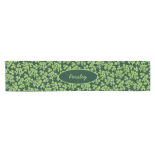Parsley Pattern Short Table Runner
