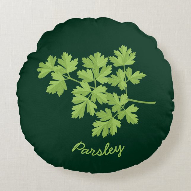 Parsley Round Cushion (Front)