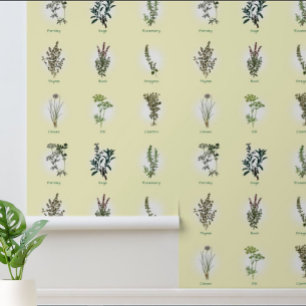 Parsley Sage Rosemary & Thyme Herbs Wallpaper