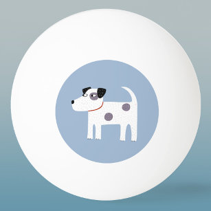 Parson Jack Russell Terrier Dog  Ping Pong Ball