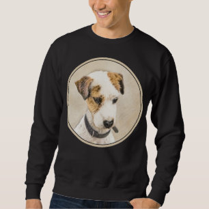 Parson Jack Russell Terrier Painting - Dog Art Sweatshirt