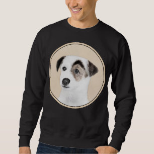 Parson Jack Russell Terrier Painting - Dog Art Sweatshirt