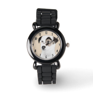 Parson Jack Russell Terrier Painting - Dog Art Watch