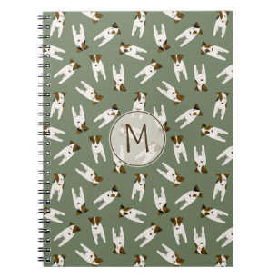 Parson / Jack Russell Terrier sage or ANY colour Notebook