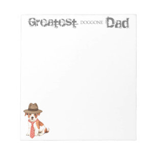 Parson Russell Dad Notepad