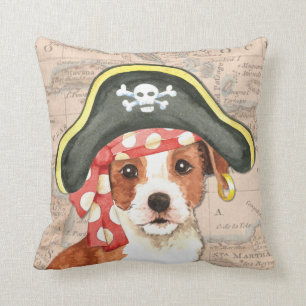 Parson Russell Pirate Cushion