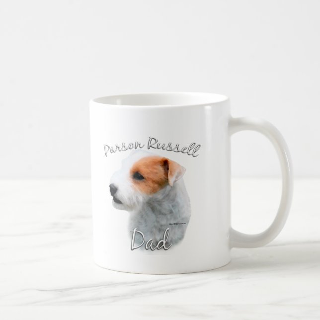 Parson Russell Terrier Dad 2 Coffee Mug (Right)
