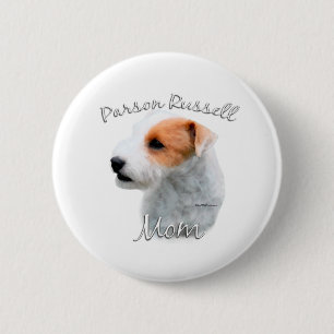 Parson Russell Terrier Mum 2 6 Cm Round Badge