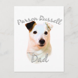 Parson Russell Terrier (smooth) Dad 2 Postcard