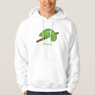 Parson's chameleon illustration hoodie